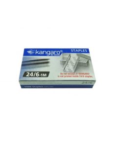 سوزن منگنه کانگرو کد 45021 سایز 24/6 بسته 1000 عددی