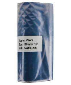ریبون پرینتر لیبل زن مدل  WAX-110-75