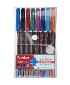 خودکار پنتر مدل نانو آنتی باکتریال کد DP-105 بسته 8 عددی